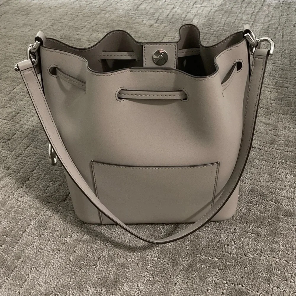 Michael Kors Eden Medium Drawstring Bucket Shoulder Bag - Picture 3 of 5
